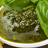 Sauce « Pesto » : basilic, huile d’olive