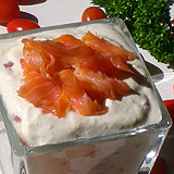 Sauce « Saumon » : crème, saumon fumé